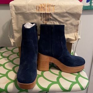 Charlotte Stone Ankle Boot Paz/Clog size 7